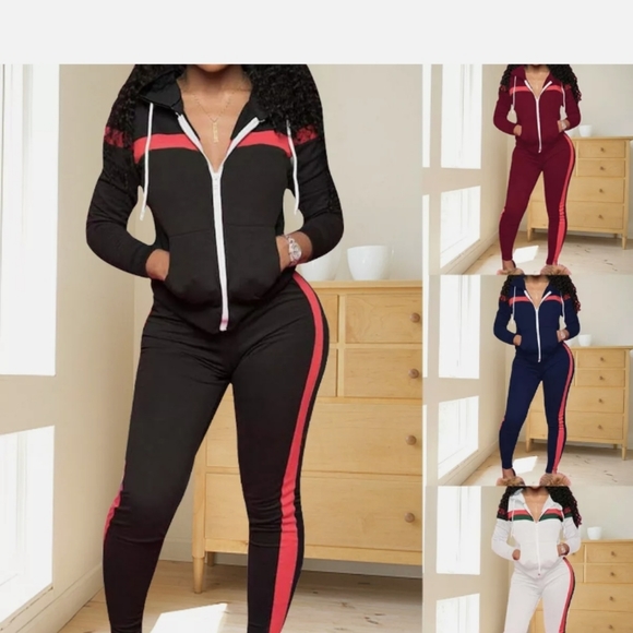 Pants & Jumpsuits 2pcs Women Tracksuits Jumpsuit Poshmark